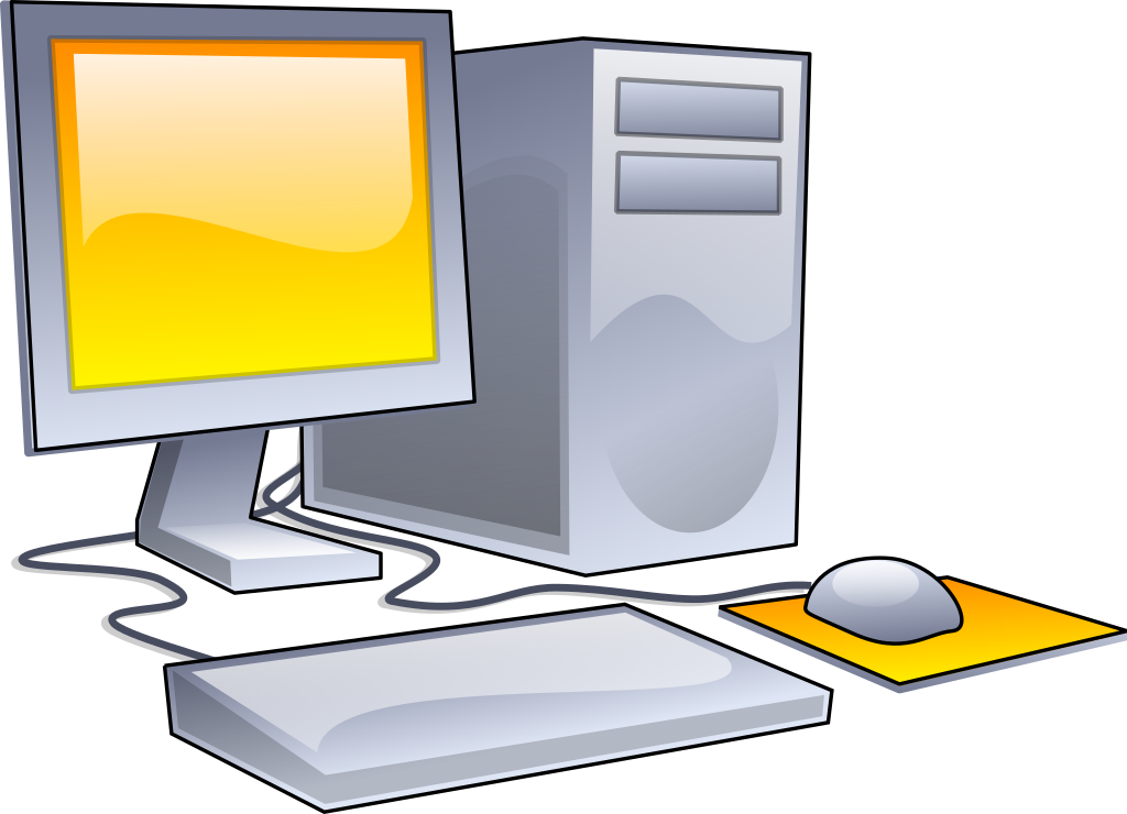 Clipart of a computer